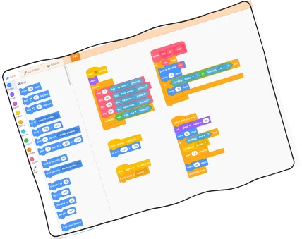 Move from Code Based Blocks to Pseudo Code to Advanced Python!